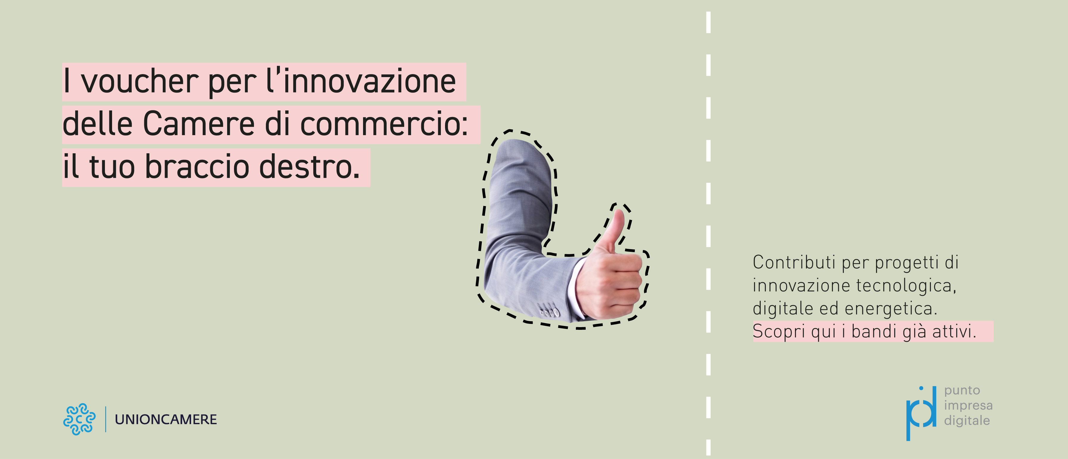 I voucher per l'innovazione delle Camere di commercio. Il tuo braccio destro.